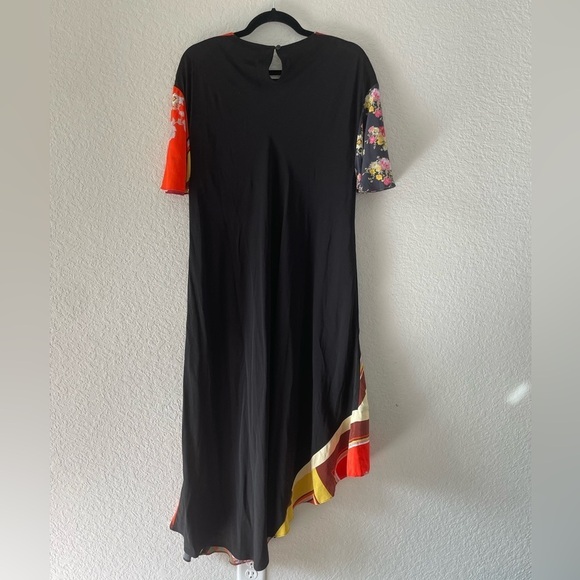 Preen Line Asymmetrical Midi Floral Dress Size XS - Picture 9 of 11